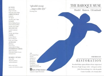 Baroque Muse flyer front