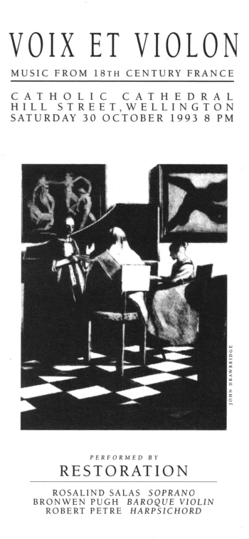 Voix et Violon flyer