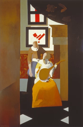 Vermeer with Malevich